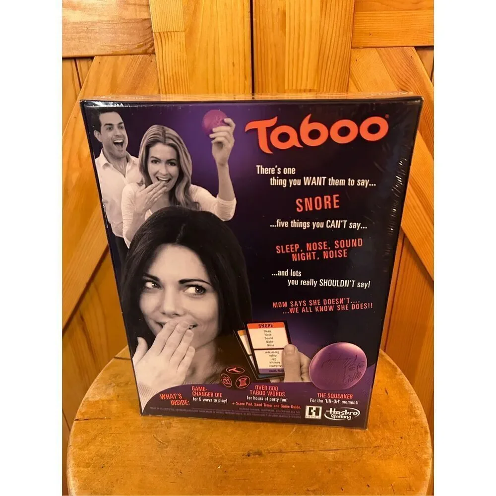 TABOO - The game of unspeakable fun! Hasbro Gaming - 2013 sealed (0412)